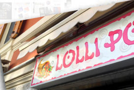 Insegna LOLLI POP"