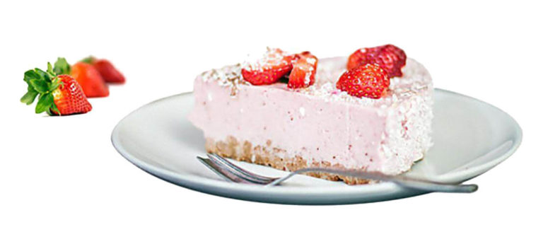 Fragole e torta di fragole