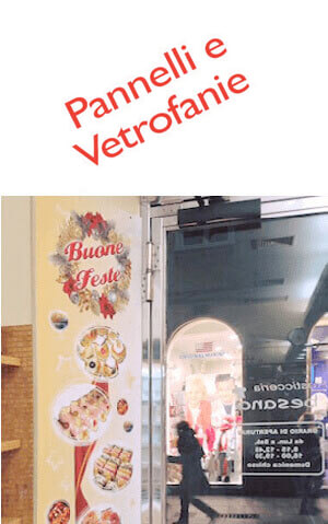 Pannelli e Vetrofanie