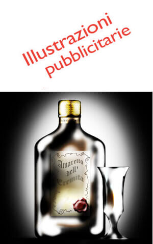 Grafica per pubblicità su riviste e quotidiani